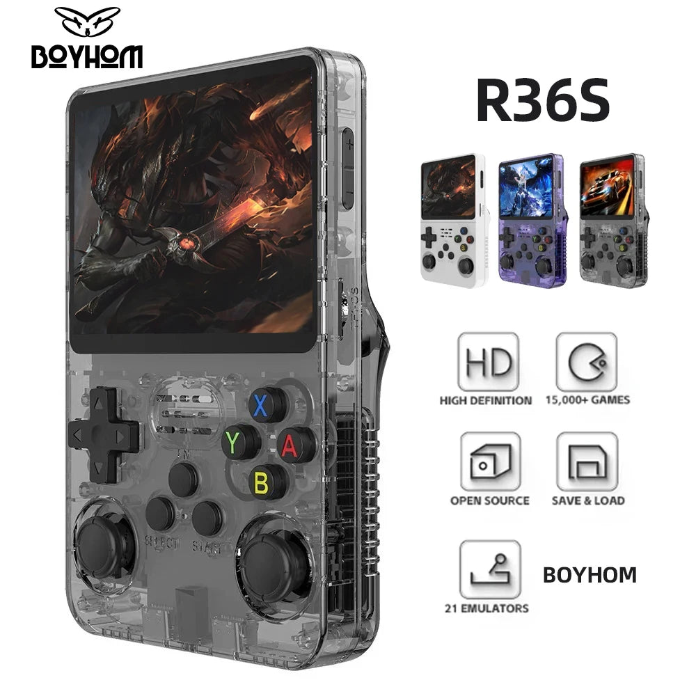 RetroMax | Portable Game Console Linux System 3.5 Inch