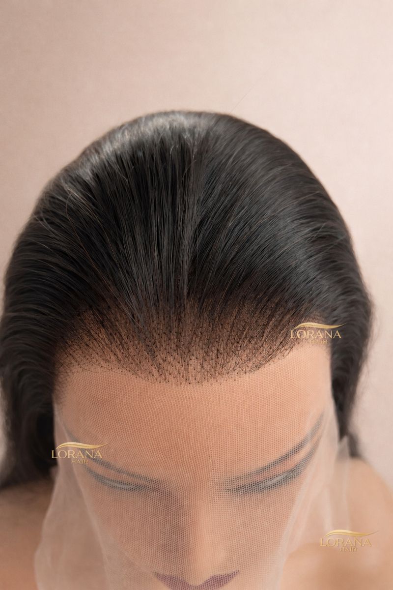 Luxury Body Wave 13×4 Front Lace Wig – Natural Black