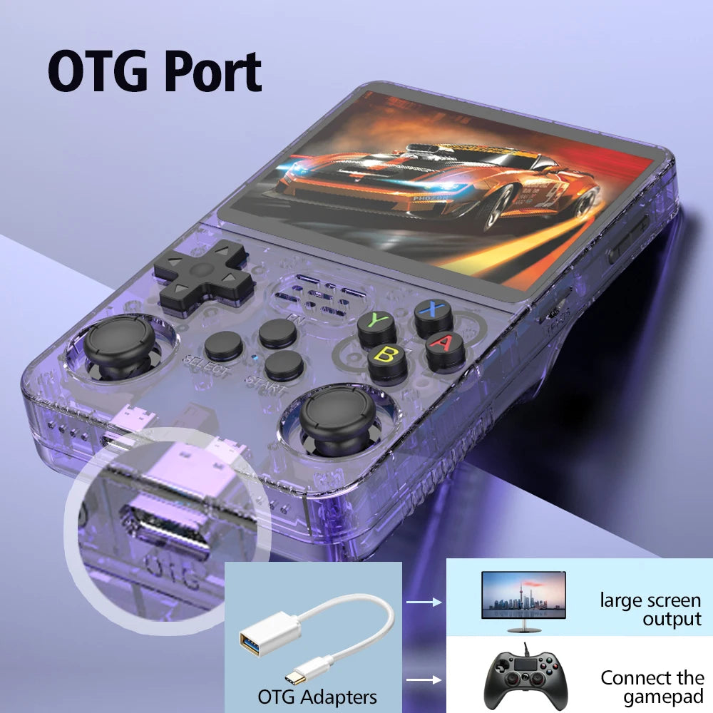 RetroMax | Portable Game Console Linux System 3.5 Inch